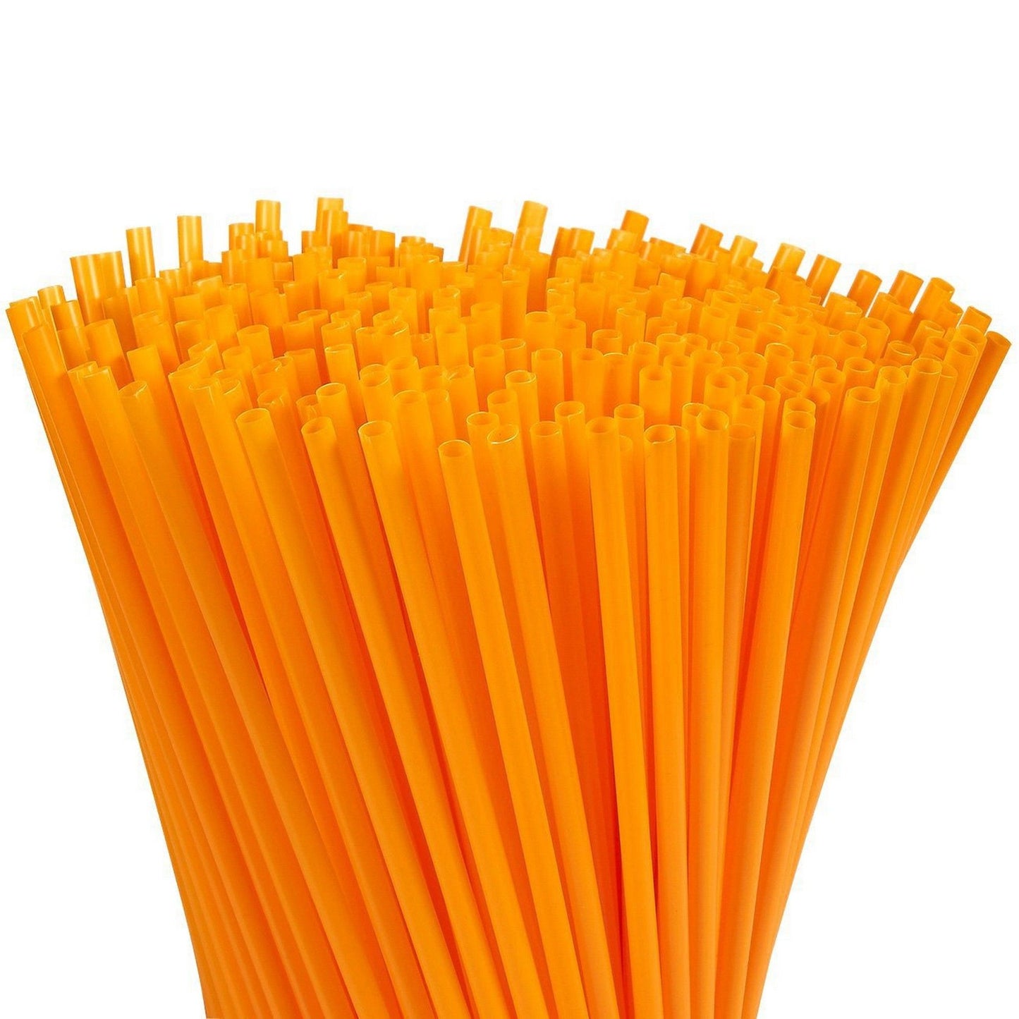 ORANGE STRAW / 10 INCH / PACK OF 300