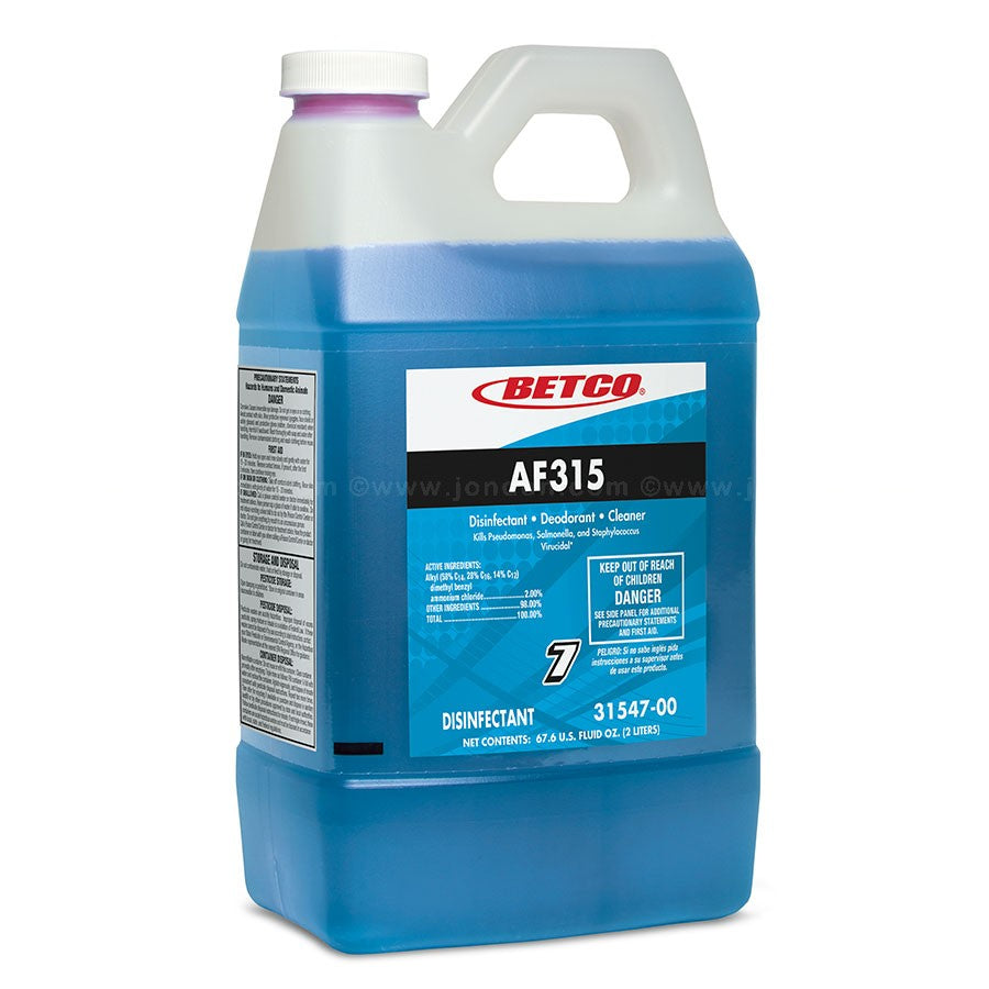 AF315 DISINFECTANT CLEANER / FASTDRAW / 2 LITER (4/CS)