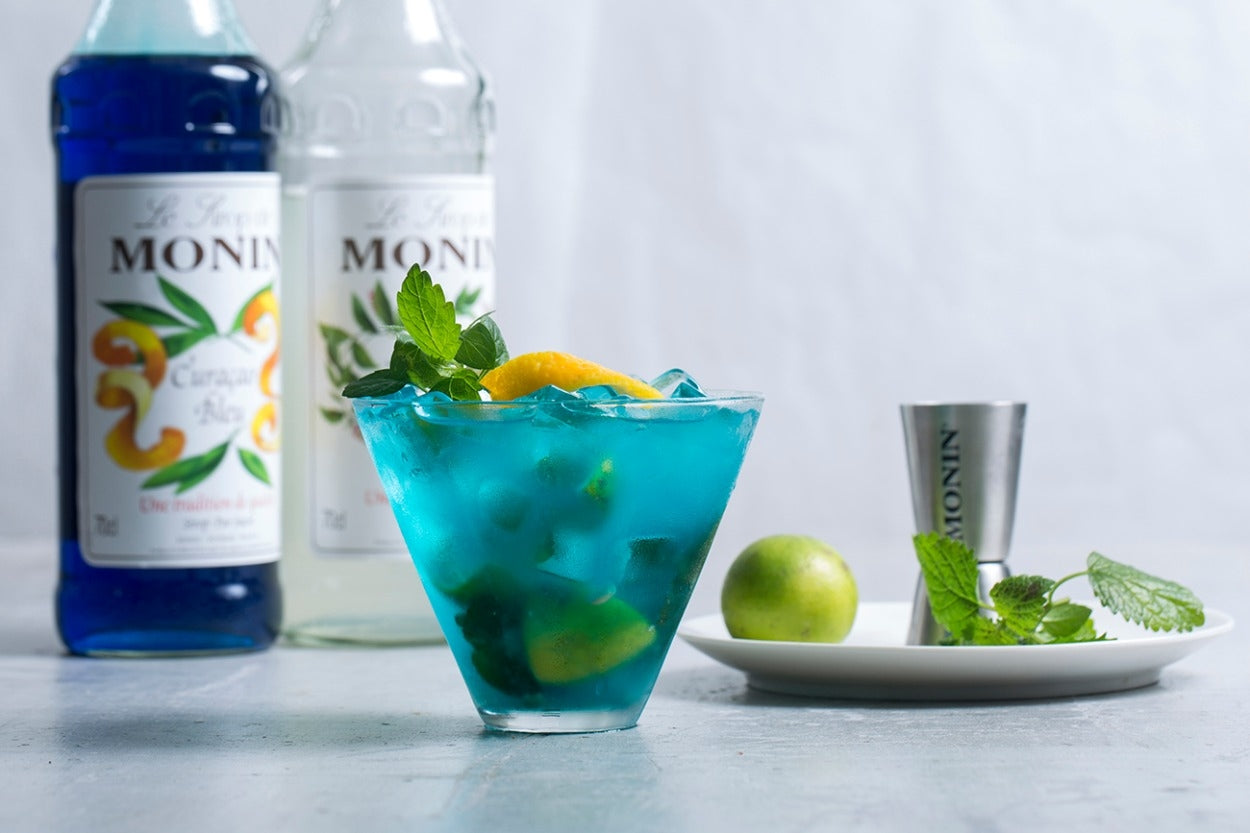 BLUE CURACAO / MONIN / 1 LITER / (4/CS)