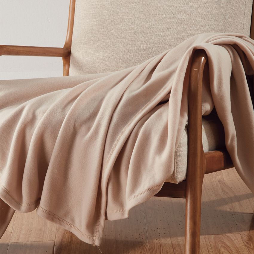 OPAL FLEECE BLANKET / 100% POLYESTER / FULL/QUEEN / 90 X 90 (EACH)