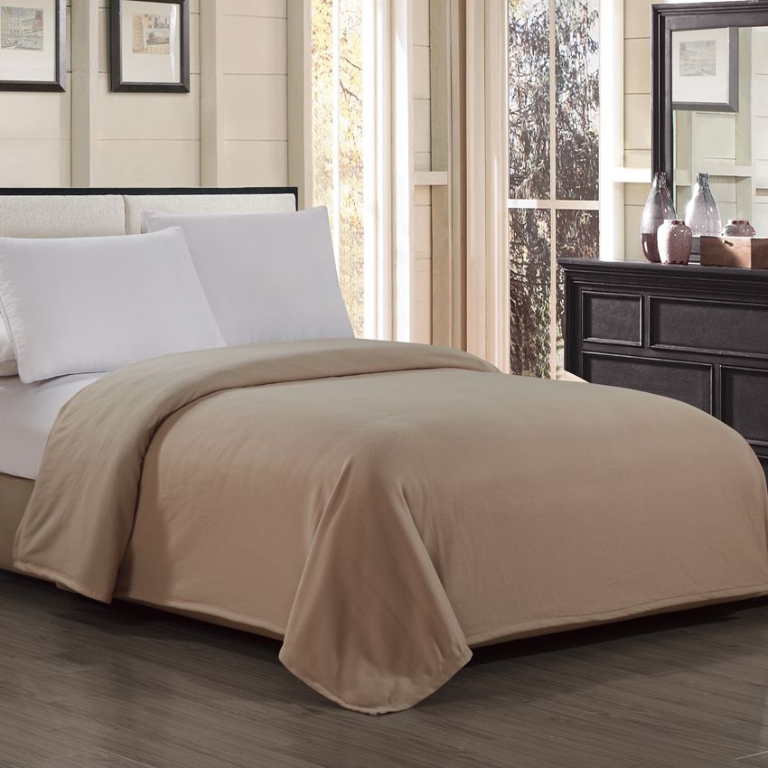 OPAL FLEECE BLANKET / 100% POLYESTER / FULL/QUEEN / 90 X 90 (EACH)