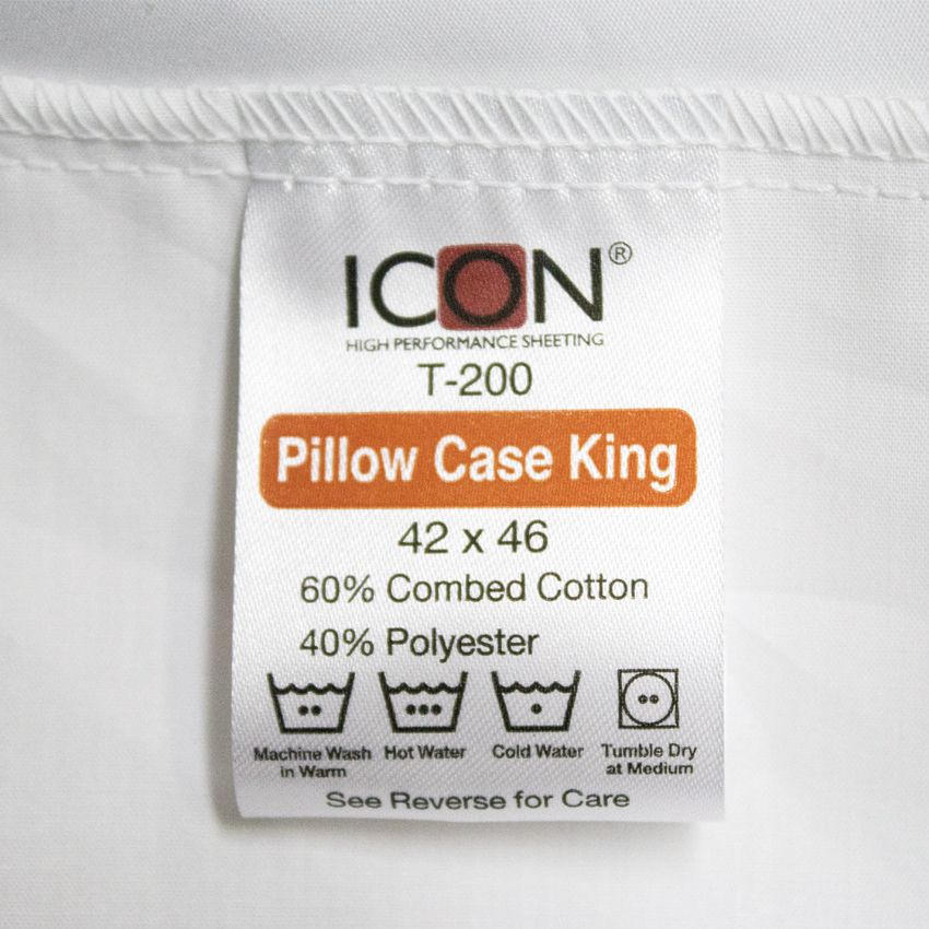 T200 / PILLOW CASE / KING / 42 X 46 (DOZEN)