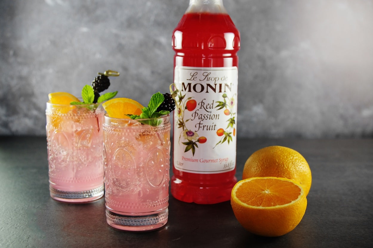 PASSION FRUIT, RED / MONIN / 1 LITER / (4/CS)