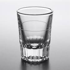 2 OZ FLUTED SHOT GLASS WITH  1 OZ POUR LINE / 72/CS [CASE]