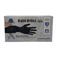 NITRILE GLOVE / SMALL / BLACK / HD / EMPRESS [EACH]