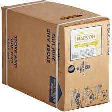 NARVON 5 GALLON BAG IN BOX LEMON SOUR BEVERAGE SYRUP