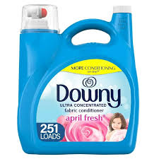 DOWNY / LIQUID FABRIC SOFTENER / CONCENTRATED / APRIL FRESH