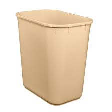 WASTEBASKET / BEIGE / 13 QUART (EACH)