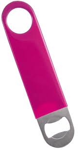 OPENER-MINI VINYL FLUORESCENT PINK