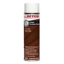 BETCO AEROSOL FURNITURE POLISH, LEMON SCENT, 19 OZ