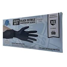 NITRILE GLOVE / X-LARGE / BLAC / HD / EMPRESS [EACH]
