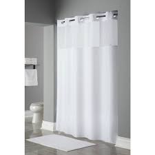 SHOWER CURTAIN / MYSTERY / HOOK-FREE POLESTER / 71 X 74