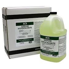 SODIUM HYPOCHLORITE SANITIZER COMMERICAL / 4 GALLONS [CASE]