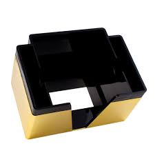 3 WAY NAPKIN/RAIL CADDY (BLACK)