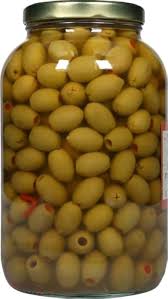 STUFFED MAMMOTH QUEEN OLIVES ( GALLON)