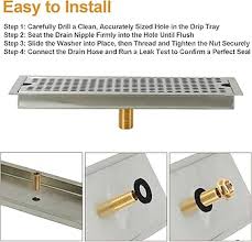 BAR DRAIN TRAY 13 1/2 X 6 X 3 7/8