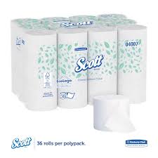 BATH TISSUE / STANDARD ROLL / CORELESS / 2-PLY / 4 X 3.9 /