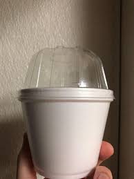 DART HIGH DOME SPECIALTY LID 20 OZ CLEAR NO HOLE (CASE