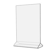 5" X 7" ACRYLIC TABLE CARD HOLDER
