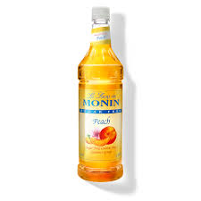PEACH SUGAR FREE / MONIN / 1 LITER / (4/CS)