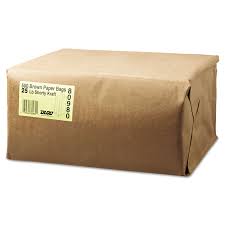 PAPER BAG / BROWN / 25 LB /  500 PER BUNDLE