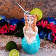 BARCONIC TIKI DRINKWARE / MERMAID TAIL / 16 OZ (EACH)
