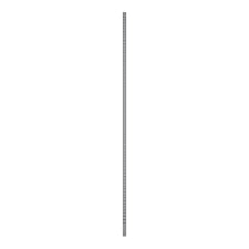 MOBILE SHELVING POST / CHROME 74" (EACH)
