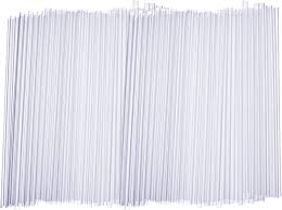 CLEAR SIP STRAW 5.25 INCH (1,000/BOX) (10,000/CASE)