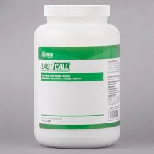 NOBLE CHEMICAL 4 LB. / 64 OZ. LAST CALL LOW SUDS POWDERED