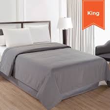 TOP SHEET / WATER STREAMS / CASTLE ROCK GREY / KING / 108