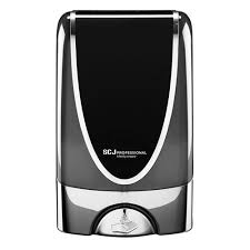 DEB DISPENSER / TOUCH FREE / BLACK WITH CHROME (EACH)