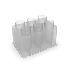 6" BIO PLATE / 1 COMP / 500 PER CASE [CASE]