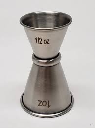 JIGGER 1/2 OZ. X 1 OZ.