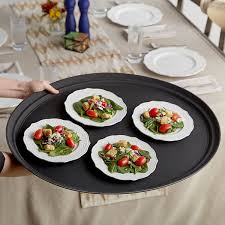 FIBERGLASS SERVING TRAYS 22 X 27 OVAL