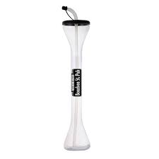 PARTY YARD / 24 OZ / WITH BLAC K LID & STRAW / CLEAR (EACH)
