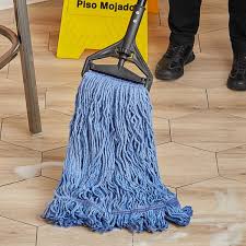 32 OZ MOP HEAD / LOOPED END / BLUE / 1" HEADBAND [CASE]
