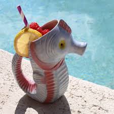 BARCONIC TIKI DRINKWARE / SEAHORSE / 14 OZ (EACH)