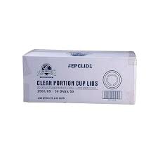 EPCLID1 / 1 OZ PORTION CUP LID / EMPRESS (50/50/2,500)