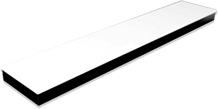 LIQUOR SHELF / 1 TIER / BLACK / 48" LENGTH / LOW PROFILE