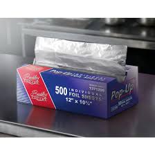 FOIL POP-UP SHEETS / 12" X 10.75" (500/BOX) (6/CS)