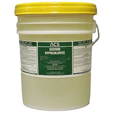 SODIUM HYPOCHLORITE SANITIZER COMMERCIAL (5/GALLON)