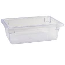 18 X 12 X 6 FOOD TOTE BOX /  CLEAR (EACH)
