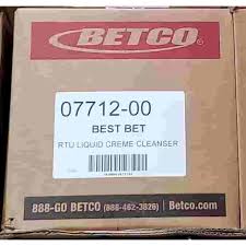 BETCO BEST BET / LIQUID CREME  CLEANSER / MINT / 32 OZ [CASE]