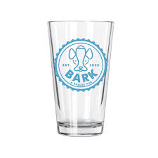 **LOGO** 16 oz Heat Strengthened Mixing / Pint