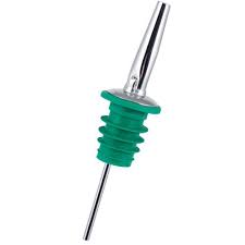 PRISM POURERS GREEN (TAPERED COLORED METAL POURER)