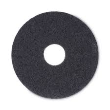 STRIPPING FLOOR PADS, 13" DIAMETER, BLACK (5/CS)