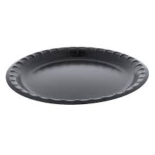 10.25" BLACK PLATE LAMINATED F OAM | CASE 500, 4 BAGS, 125 PE