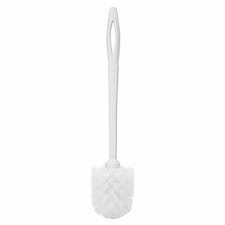 RUBBERMAID / TOILET BOWL BRUSH, 14 1/2", WHITE, PLASTIC