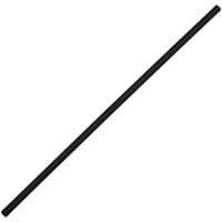 8" UNWRAPPED STRAW / BLACK [50/250/12,500] [UWST] [CASE]