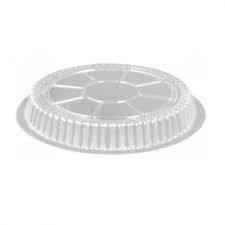 9" HEAVY FOIL PIE PAN DOME LID - DEEP - #509DL (500/CS)